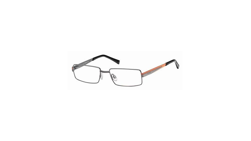 Timberland TB1218 Eyeglass Frames - Shiny Gun Metal Frame Color