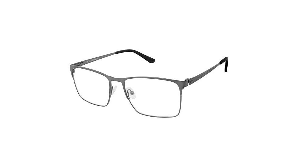 TLG NU028 Eyeglass Frames - Frame MT GUNMETAL, Size 58/16mm LYNU02803