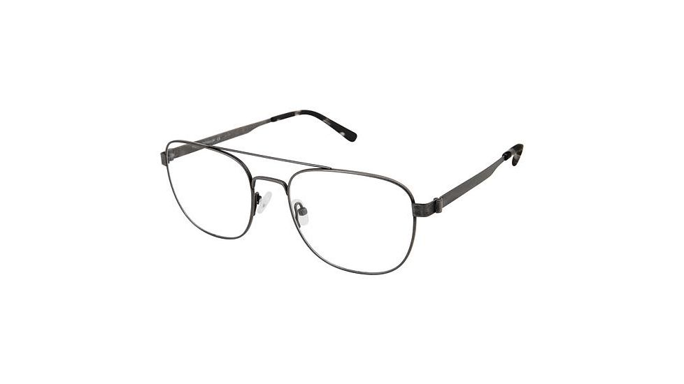 TLG NU035 Prescription Eyeglasses - Frame SILVER, Size 56/20mm LYNU03501