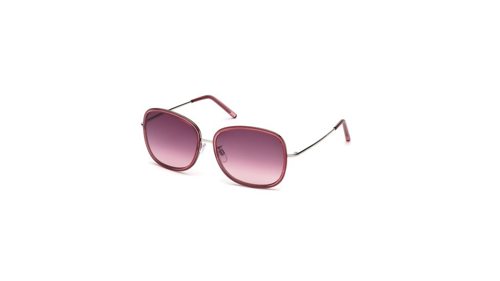 Tod's TO0047 Sunglasses - Bordeaux Frame Color, Gradient Bordeaux Lens Color