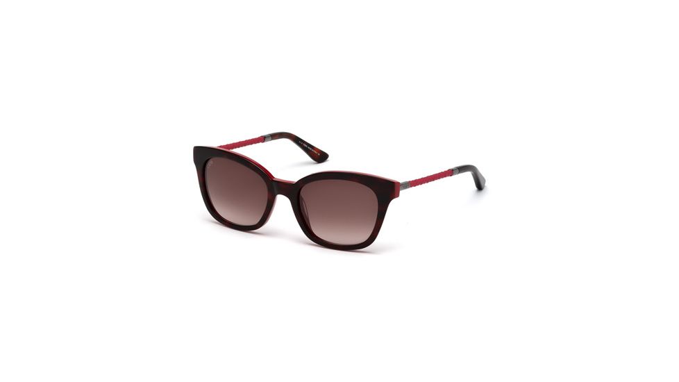 Tod's TO0151 Sunglasses - Red Havana Frame Color
