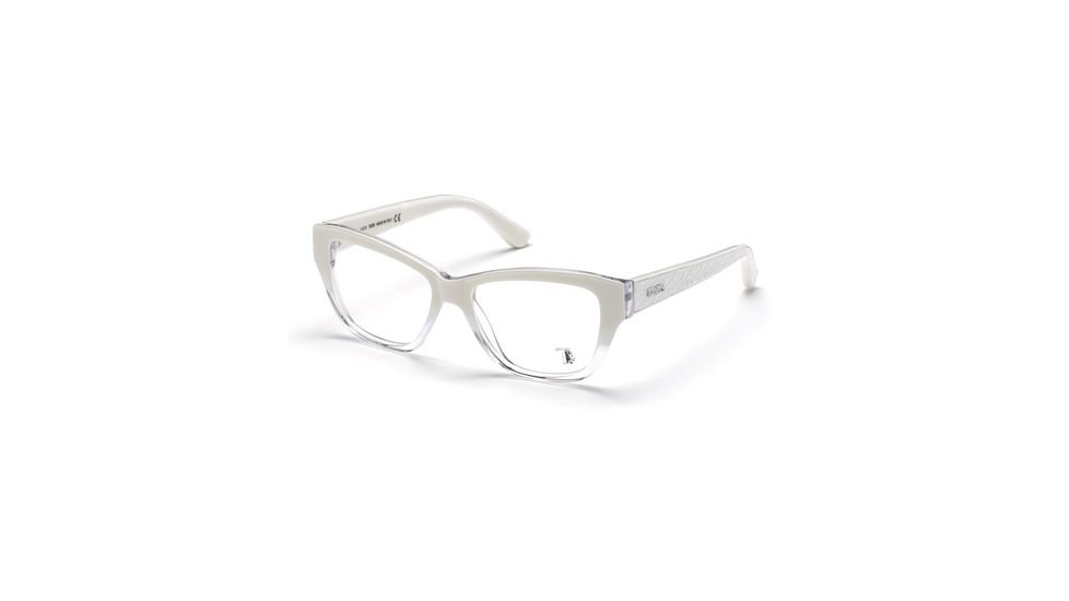 Tod's TO5084 Eyeglass Frames - White Frame Color