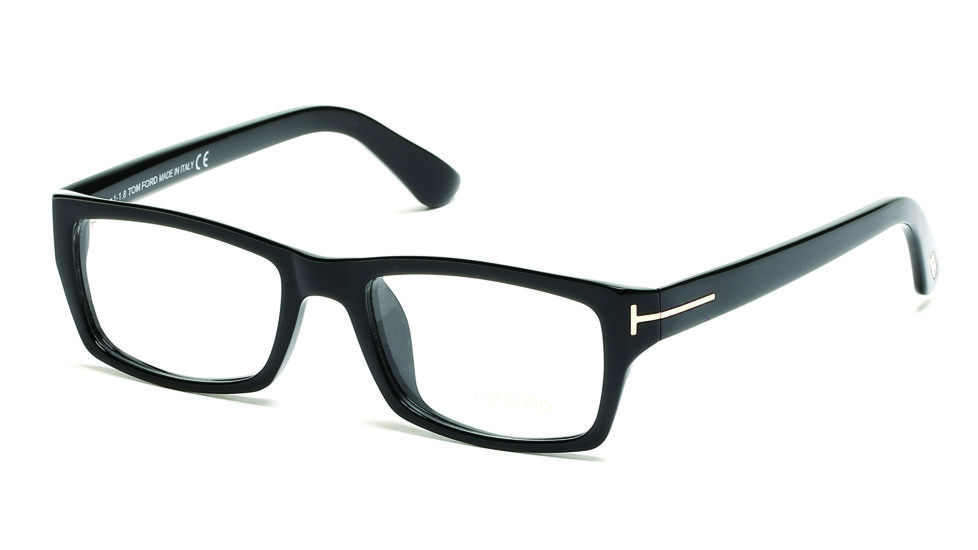 Tom Ford FT4239 Eyeglass Frames - Shiny Black Frame Color
