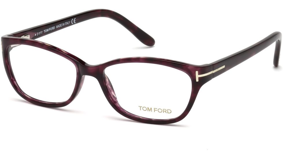 Tom Ford FT5142 Eyeglass Frames - Violet Frame Color