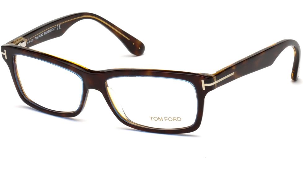 Tom Ford FT5146 Eyeglass Frames - Havana Frame Color