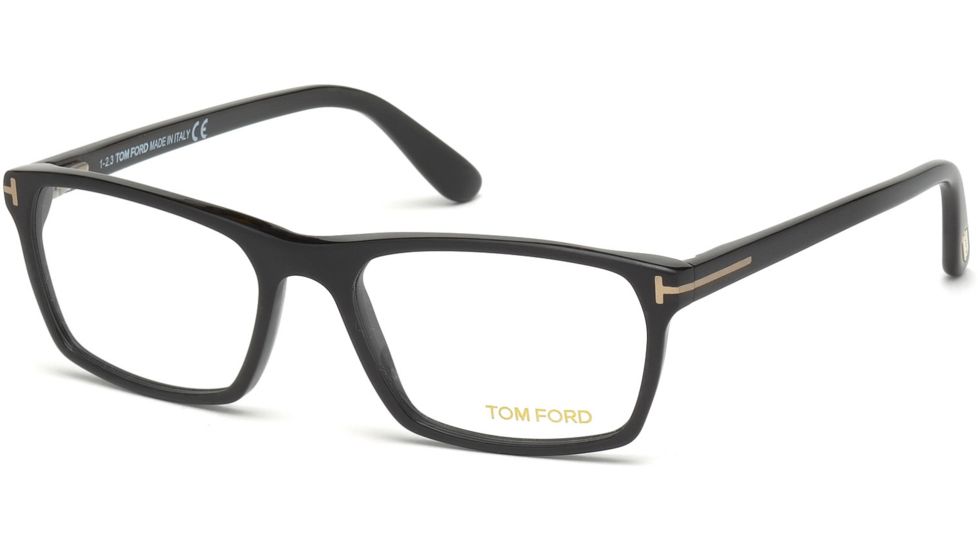 Tom Ford FT4295 Eyeglass Frames - Matte Black Frame Color, Matte Black Lens Color