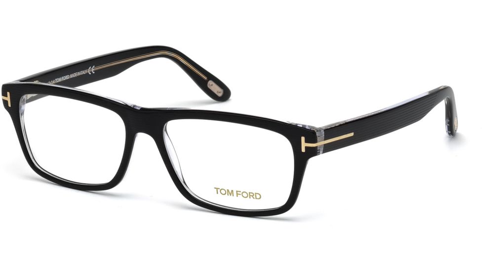 Tom Ford FT5320 Eyeglass Frames - Black Frame Color