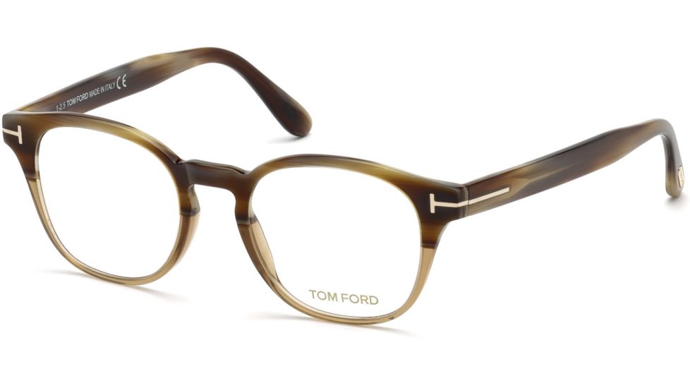 Tom Ford FT5400 Eyeglass Frames - Horn Frame Color