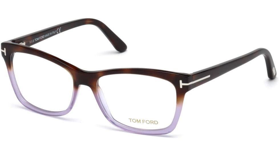 Tom Ford FT5424 Eyeglass Frames - Havana Frame Color