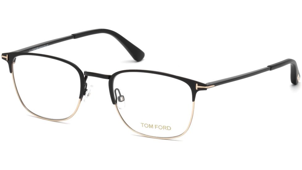 Tom Ford FT5453 Eyeglass Frames - Matte Black Frame Color