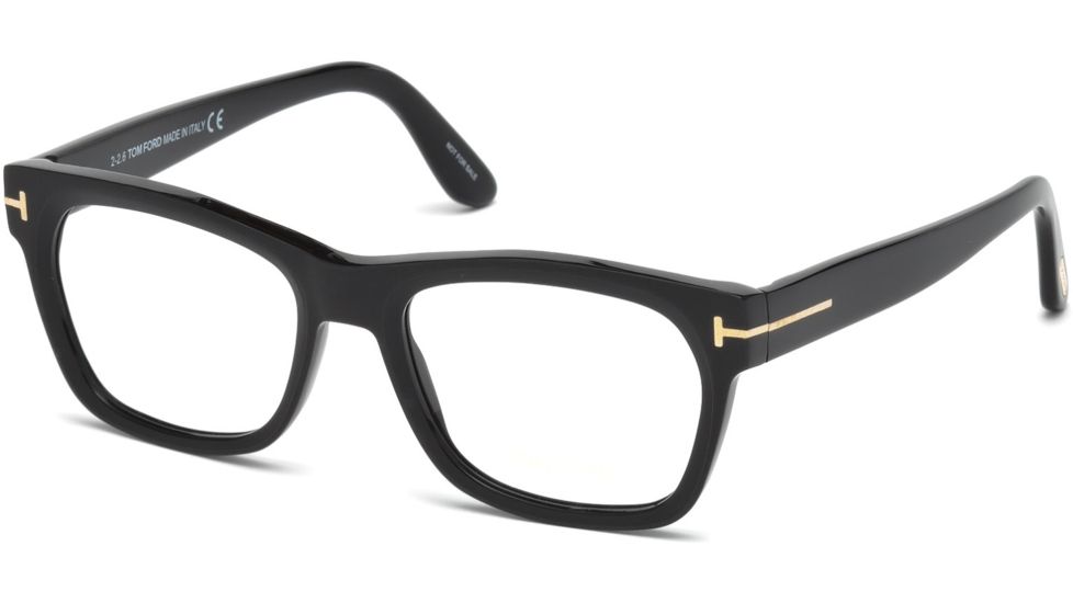 Tom Ford FT5468 Eyeglass Frames - Matte Black Frame Color, Matte Black Lens Color
