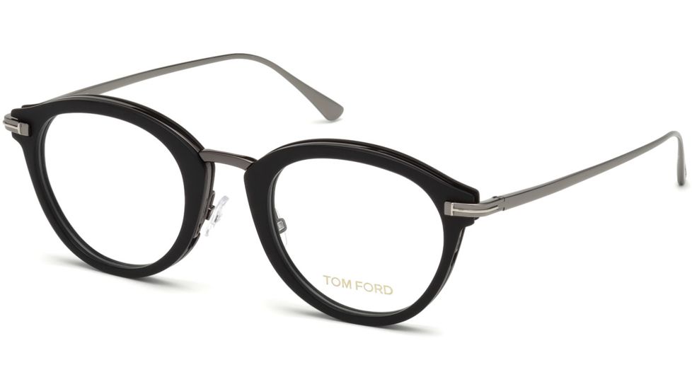 Tom Ford FT5497 Eyeglass Frames - Matte Black Frame Color
