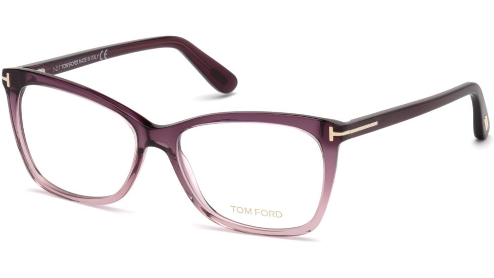 Tom Ford FT5514 Eyeglass Frames - Violet Frame Color