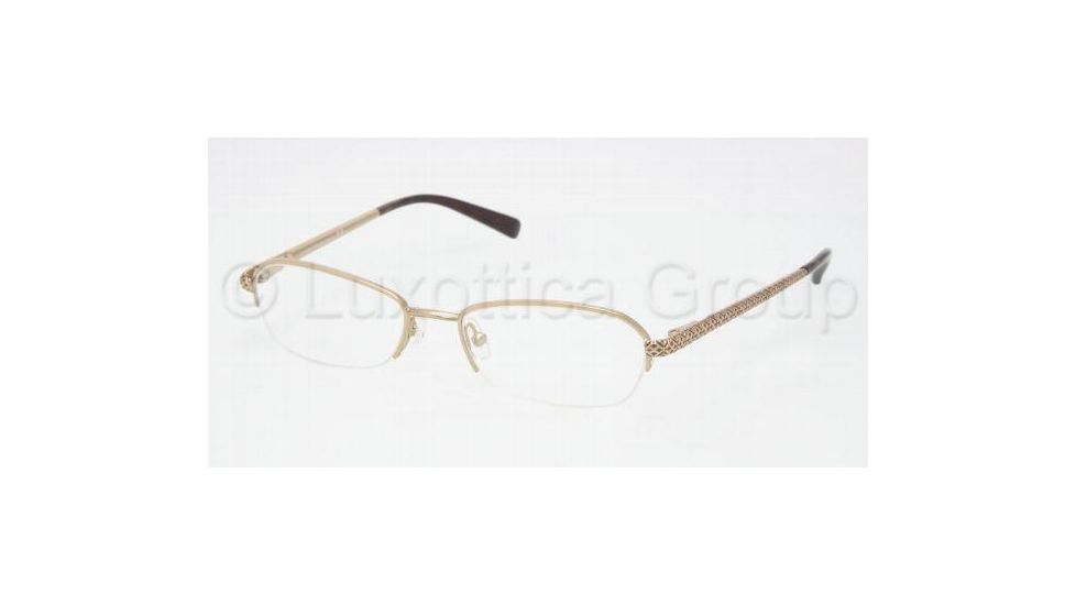 Tory Burch TY1003 SV Prescription Eyeglasses - Gold Frame / 50 mm Prescription Lenses, 106-5017