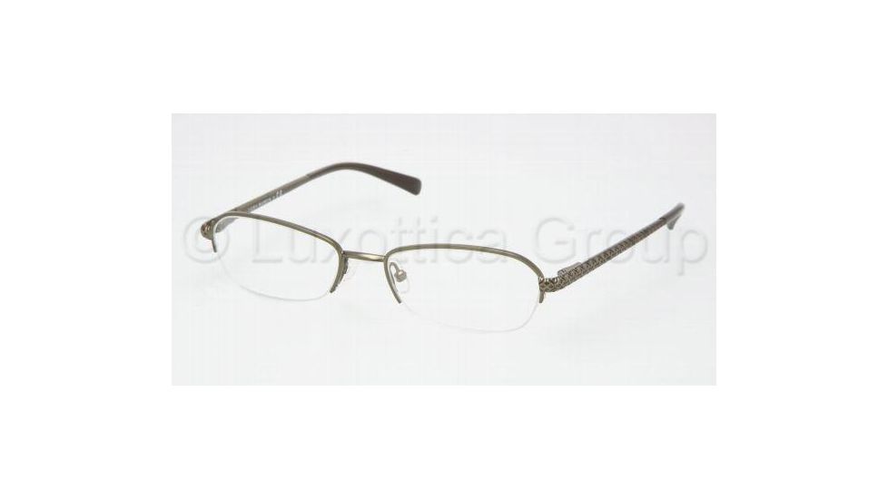 Tory Burch TY1003 SV Prescription Eyeglasses - Olive Demo Lens Frame / 50 mm Prescription Lenses, 182-5017