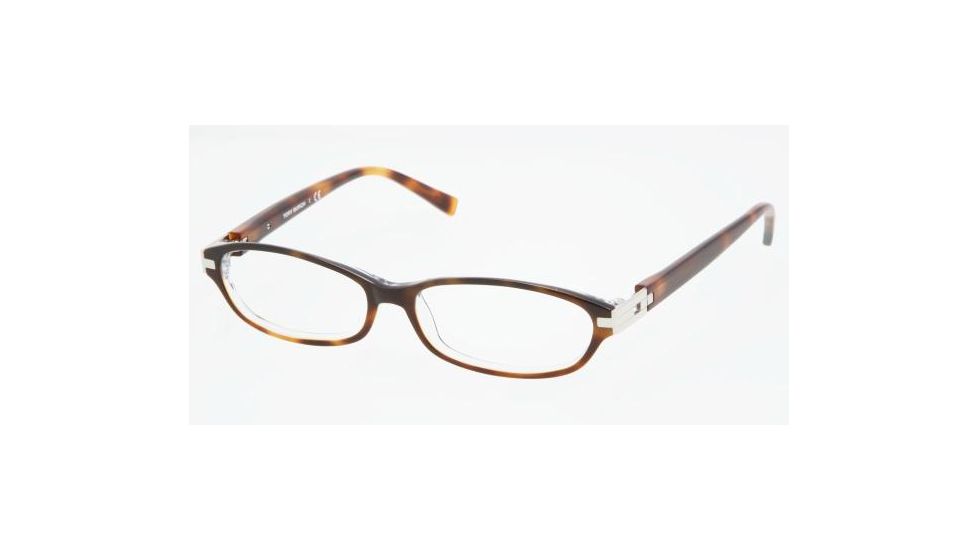 Tory Burch TY 2013 Eyeglasses Styles - Tort/Blue Grey Frame w/Non-Rx 50 mm Diameter Lenses, 926-5014