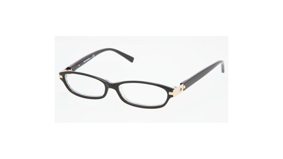 Tory Burch TY 2013 Eyeglasses Styles - Tribal Frame w/Non-Rx 50 mm Diameter Lenses, 910-5014