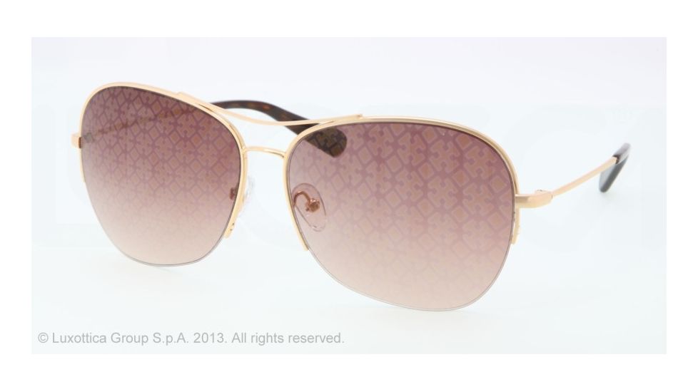 Tory Burch TY 6020 TY6020 Progressive Prescription Sunglasses TY6020-106-84-62 - Lens Diameter 62 mm, Lens Diameter 62 mm, Frame Color Gold