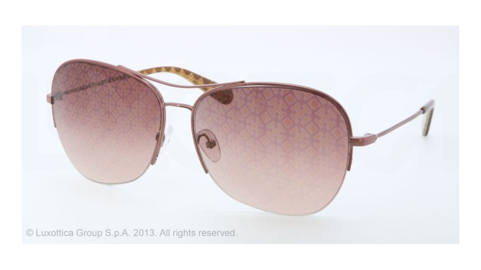 Tory Burch TY 6020 TY6020 Progressive Prescription Sunglasses TY6020-165-84-62 - Lens Diameter 62 mm, Lens Diameter 62 mm, Frame Color Cocoa