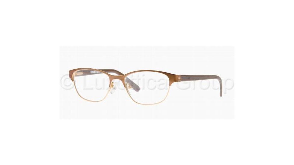Tory Burch TY1015 Bifocal Prescription Eyeglasses 345-4916 - Taupe Gold 
