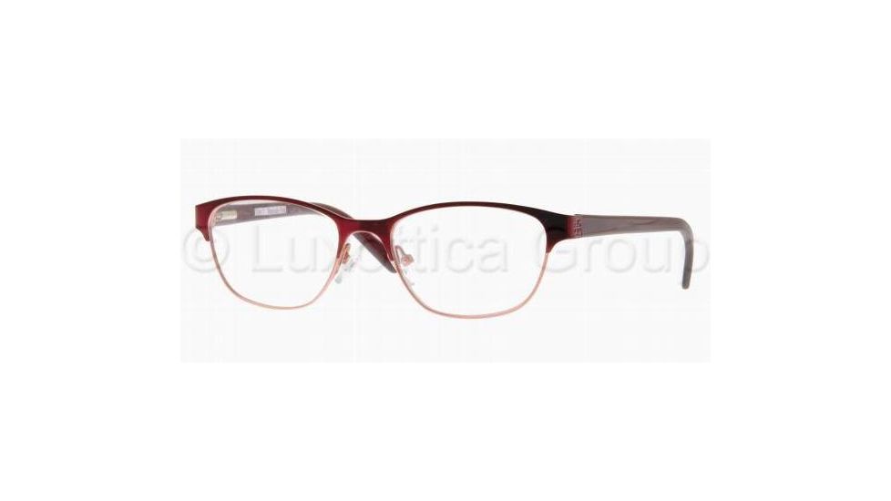 Tory Burch TY1015 Bifocal Prescription Eyeglasses 346-4916 - Burgundy Pink 