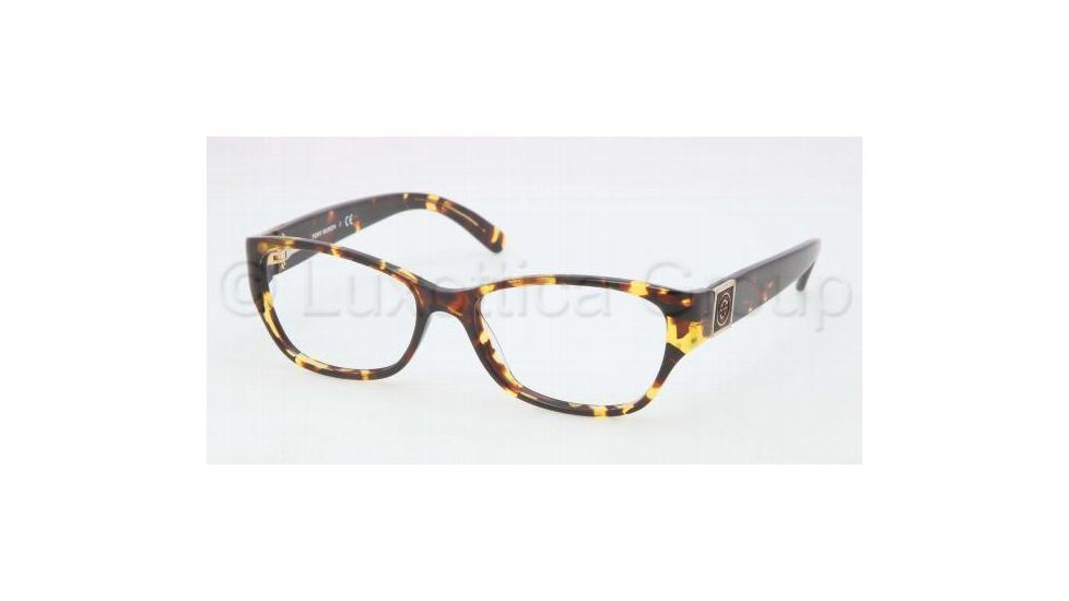 Tory Burch TY2022 TY2022 Bifocal Prescription Eyeglasses 1075-5116 - Amber Tortoise Frame