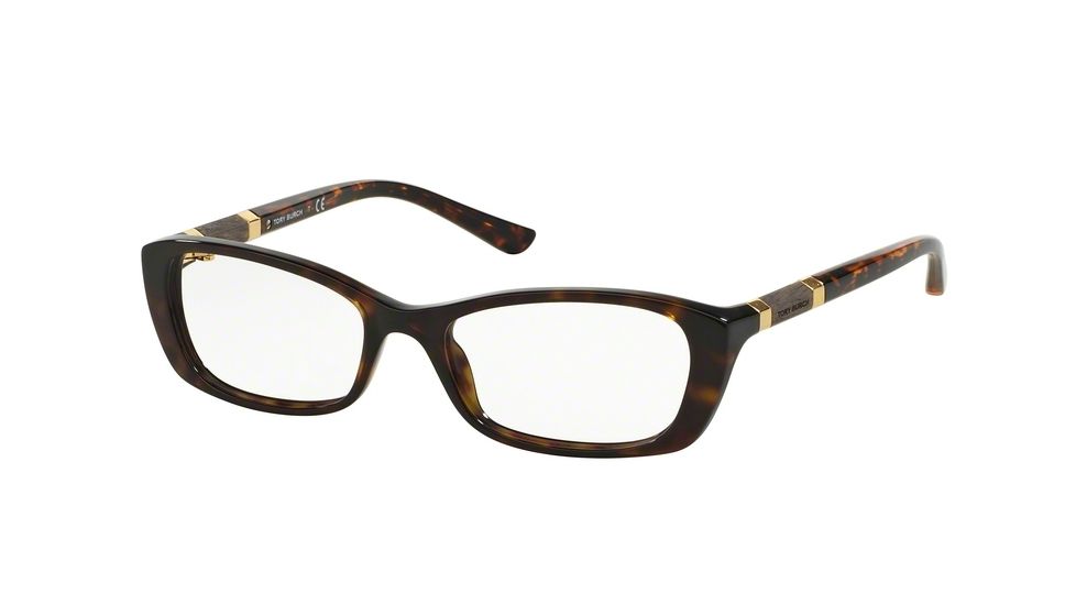 Tory Burch TY2054A Eyeglass Frames 1378-52 - Dark Tortoise Frame