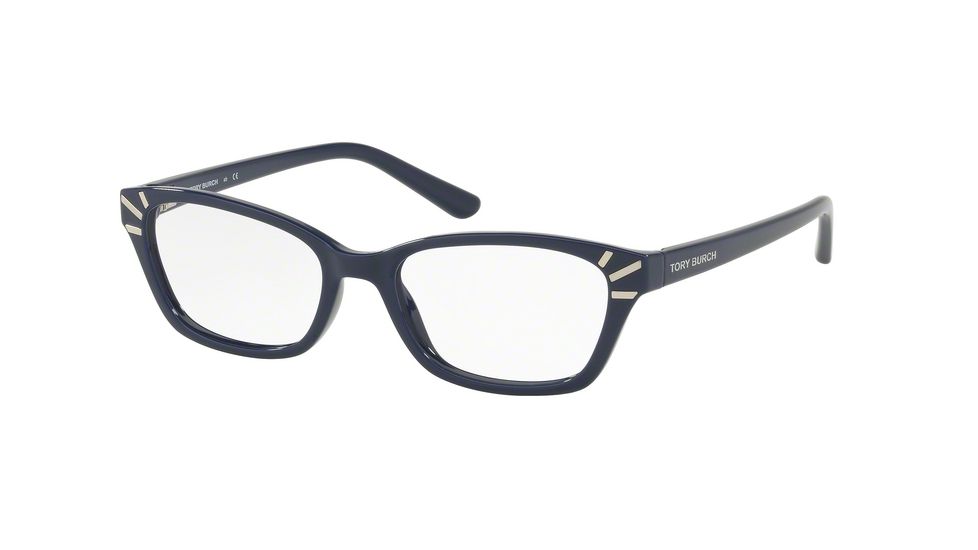 Tory Burch TY4002 Single Vision Prescription Eyeglasses 1370-50 - Navy Frame