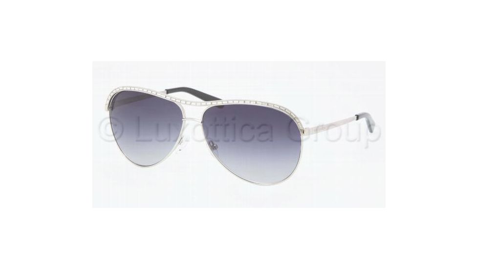 Tory Burch TY6015B Progressive Prescription Sunglasses TY6015B-102-11-5912 - Lens Diameter: 59 mm, Frame Color: Silver