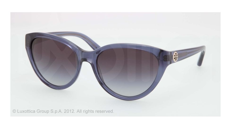Tory Burch TY7045 TY7045 Bifocal Prescription Sunglasses TY7045-110611-5717 - Lens Diameter 57 mm, Frame Color Clear Blue