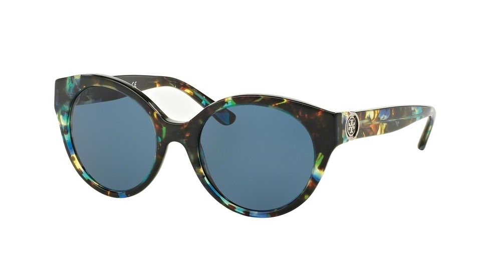 Tory Burch TY7087 Bifocal Prescription Sunglasses TY7087-314580-52 - Lens Diameter 52 mm, Frame Color Blue Brown Tort