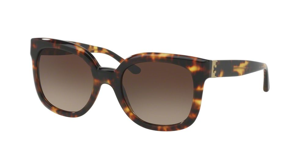 Tory Burch TY7104 Sunglasses 148113-54 - Vintage Tort Frame, Dark Brown Gradient Lenses