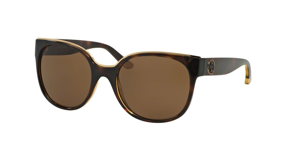 Tory Burch TY9042 Bifocal Prescription Sunglasses TY9042-137873-56 - Lens Diameter 56 mm, Frame Color Dark Tortoise