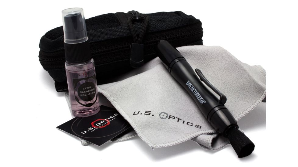 U.S. Optics Field Lens Cleaning Kit, Matte Black, Small, CLN-100