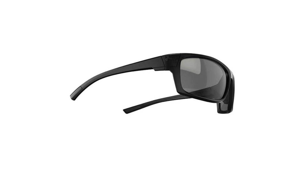 Under Armour Keepz Single Vision Prescription Sunglasses, Satin Black w/Black Rubber Frame-U8630062-010100SV