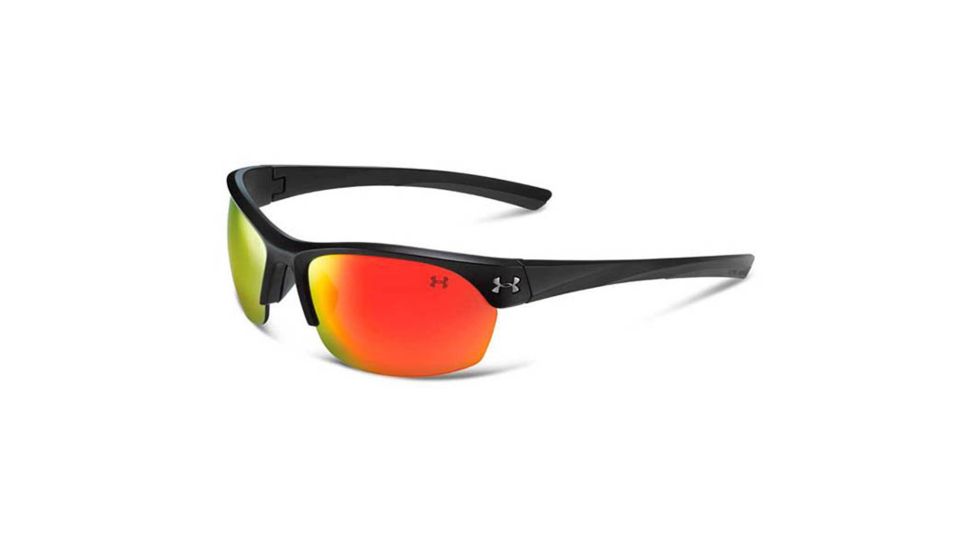 Under Armour Marbella, Satin Black, w/Gray Rubber, Gray w/Orange ML, U8600066-010941
