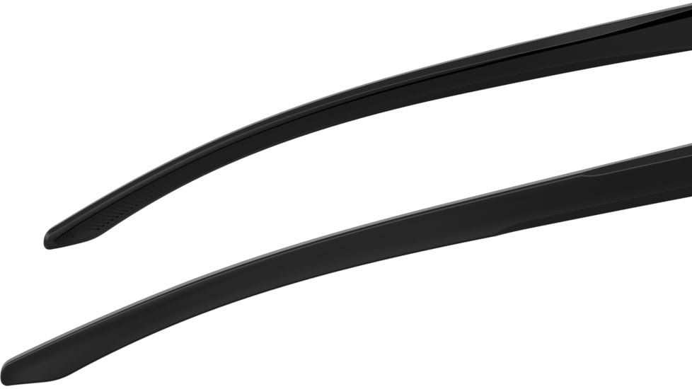 Under Armour Breathe Sunglasses with Shiny Black Frame and Grey Lens, Medium, UA0014GS 807-IR