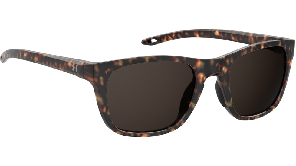 Under Armour Raid Sunglasses with Brown Havana Frame and Brown Lens, Medium, UA0013GS 086-70