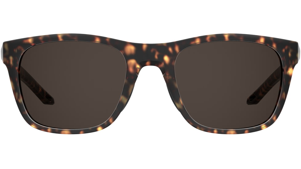 Under Armour Raid Sunglasses with Brown Havana Frame and Brown Lens, Medium, UA0013GS 086-70