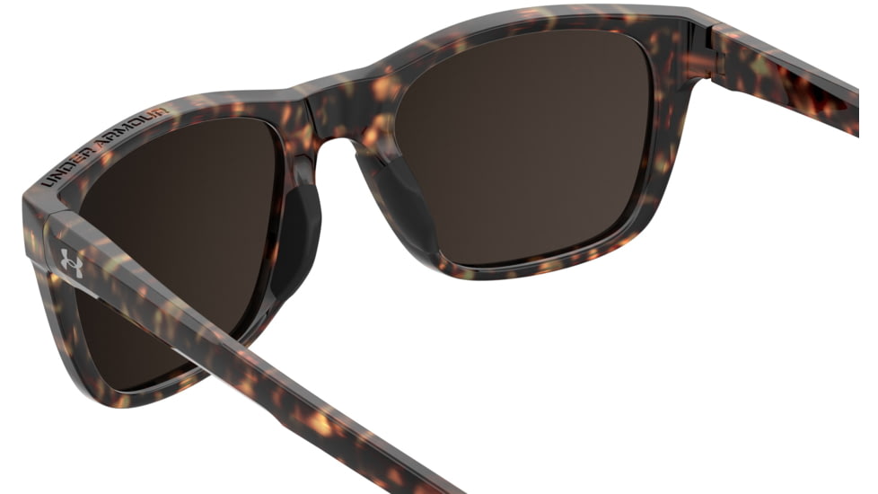 Under Armour Raid Sunglasses with Brown Havana Frame and Brown Lens, Medium, UA0013GS 086-70