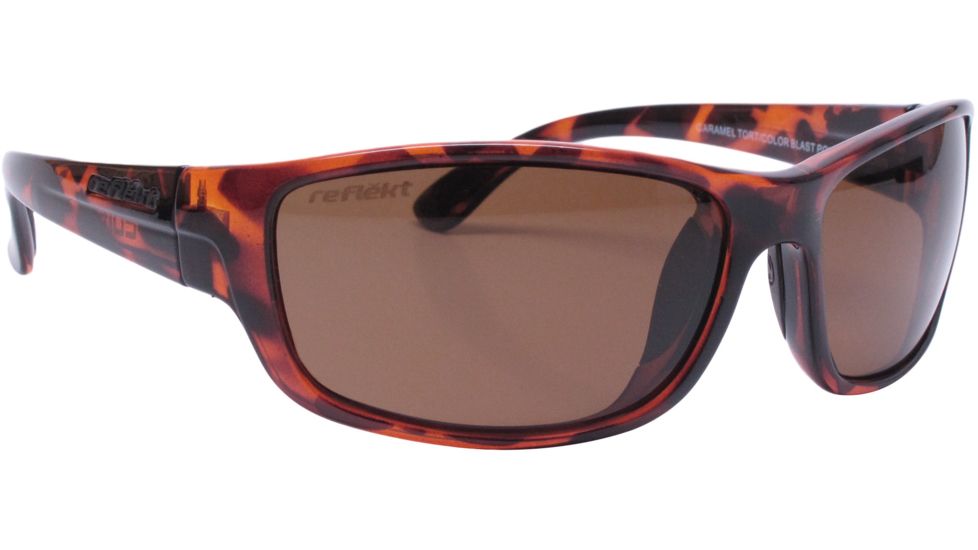 Unsinkable Circuit Sunglasses-Caramel Tort-Polarized ColorBlast Brown