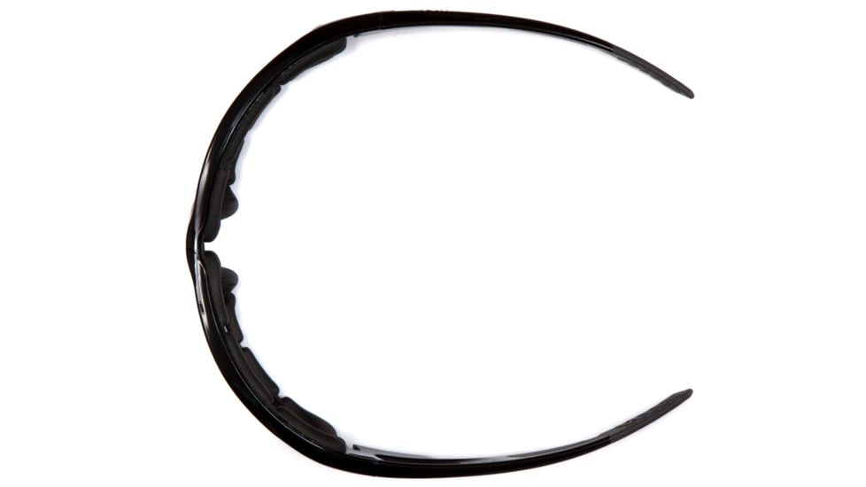 Venture Gear Brevard Safety Glasses - Green Mirror Anti-Fog Lens, Shiny Black Frame, VGSB1057DT