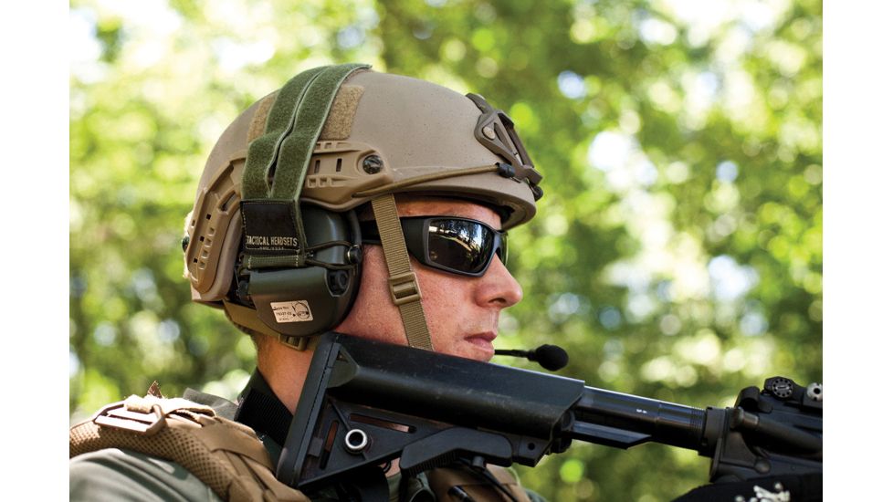 Venture Gear Overwatch Shooting Glasses, Forest Gray Anti-Fog Lens, OD Green Frame VGSG722T