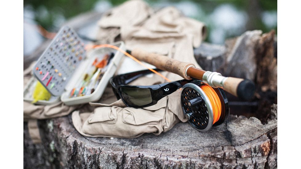 Venture Gear Pagosa Shooting Glasses, Silver Mirror Anti-Fog Lens, Black Frame VGSB570T