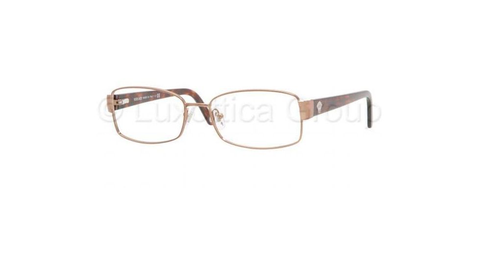 Versace Eyeglasses VE1177 with No-Line Progressive Rx Prescription Lenses 1045-5416 - Brown 