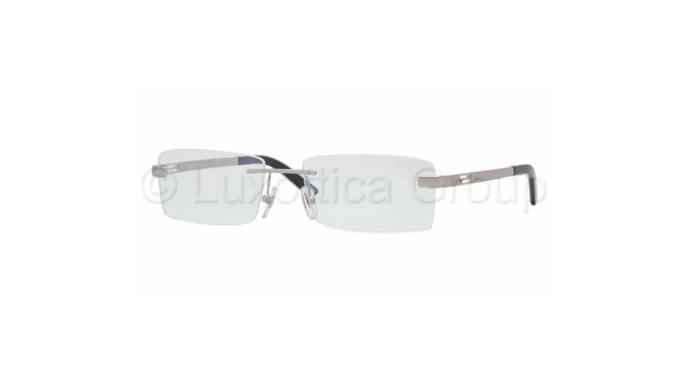 Versace VE1182 Bifocal Eyeglasses - 1274 Silver Demo Lens Frame / 54 mm Prescription Lenses, 1274-5417