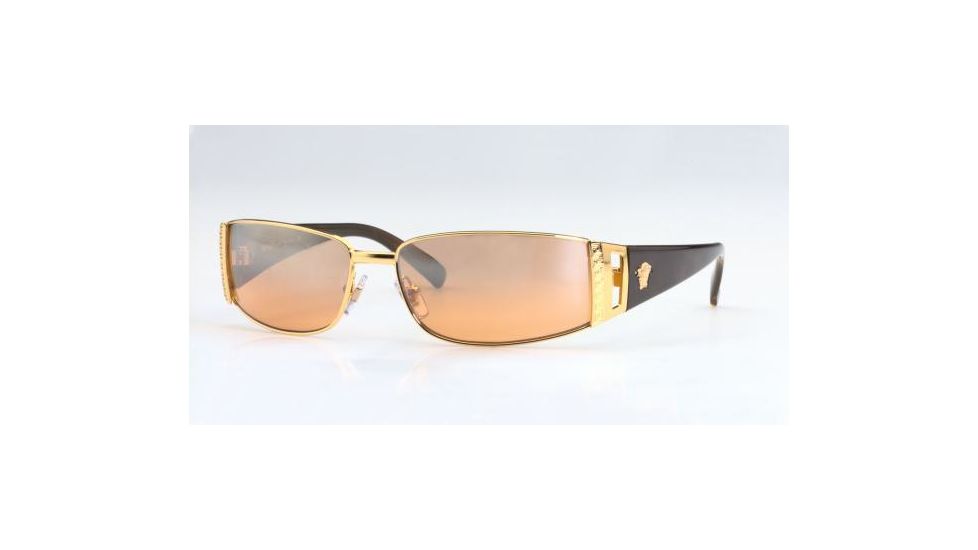 Versace VE2021 Progressive Sunglasses Gold Frame / 60 mm Prescription Lenses, 10027H-6015