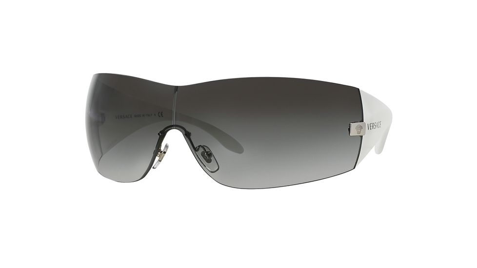 Versace VE2054 Bifocal Prescription Sunglasses VE2054-10008G-41 - Lens Diameter 141 mm, Lens Diameter 41 mm, Frame Color Silver