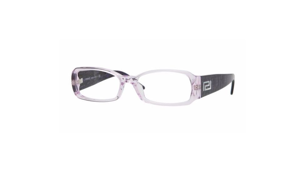 Versace VE3129H SV Prescription Eyeglasses Pink-Transparent Frame / 51 mm Prescription Lenses, 328-5115