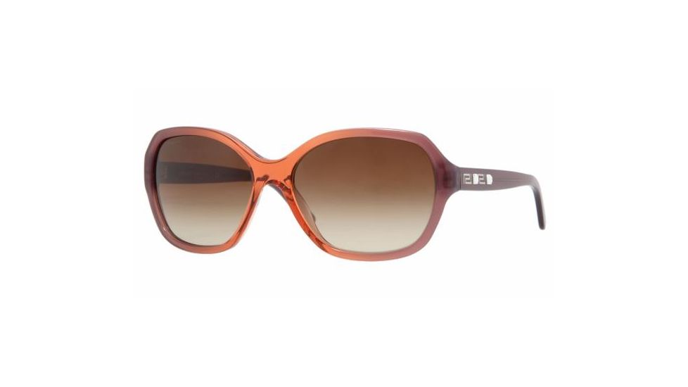 Versace VE4172B Bifocal Sunglasses - Violet Bordeaux Brown Gradient Frame / 58 mm Prescription Lenses, 837-13-5816